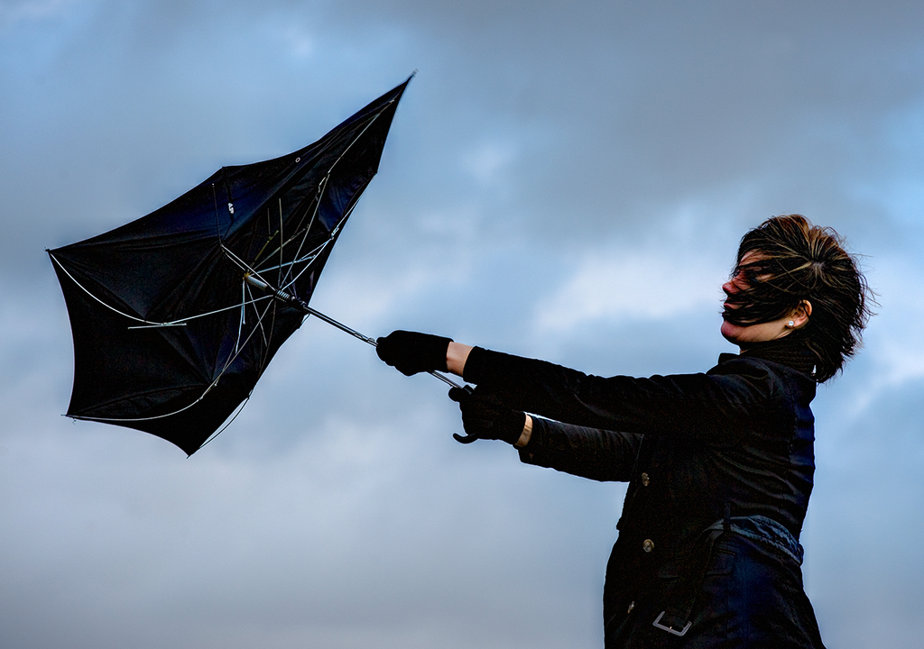 El sábado será especialmente adverso en cuanto a viento, con rachas superiores a los 120 km/h.