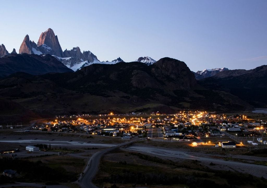 El Chaltén, villa turística que crece a los pies del Monte Fitz Roy