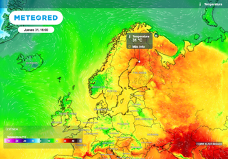 El mundo del revés: casi toda Europa con temperaturas más frías de lo normal mientras se calienta Noruega