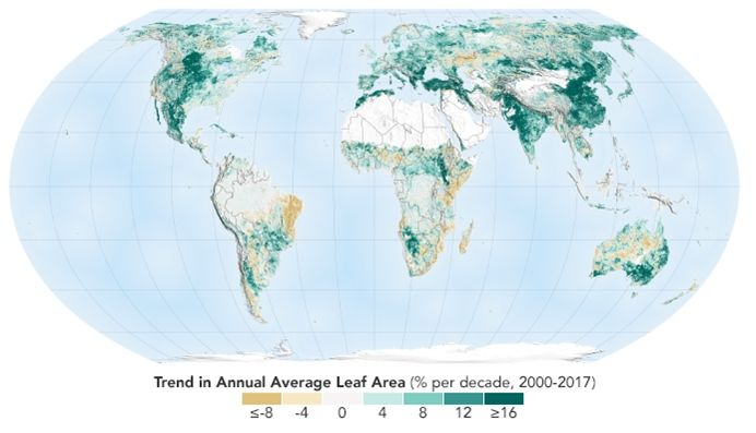 El Mundo Se Hace Más Verde, Pero Con Matizaciones El Mundo Se Hace Más Verde, Pero Con Matizaciones