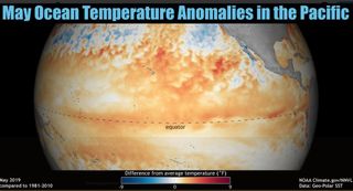 El Niño continuará durante el verano 2019 del hemisferio norte
