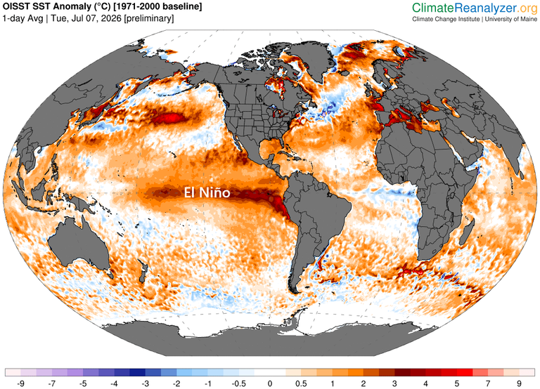 El Ni&ntilde;o se intensificar&aacute; durante 2026 con altas probabilidades de que sea muy fuerte e hist&oacute;rico: un S&uacute;per El Ni&ntilde;o