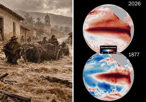 El Ni&ntilde;o de 1877-78 dej&oacute; una lecci&oacute;n para Chile: el desastre empieza antes de la lluvia