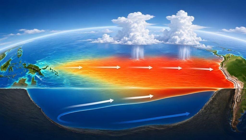 Nei prossimi mesi, e soprattutto tra la fine del 2026 e il 2027, assisteremo a uno dei trasferimenti di energia più significativi del sistema climatico terrestre, con conseguenze che si propagheranno a cascata sull’intero emisfero e sul pianeta.