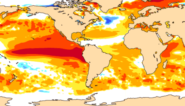 El Ni&ntilde;o podr&iacute;a ser hist&oacute;rico: una nueva previsi&oacute;n apunta a un calentamiento superior a 2,5 &deg;C en el Pac&iacute;fico