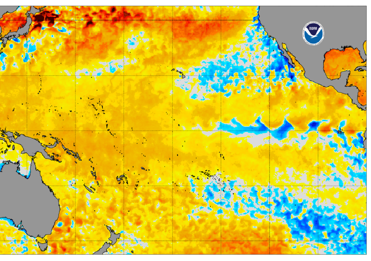 El Niño ha terminado, pasando a fase neutra y llegando La Niña en este Verano con lluvias torrenciales y ciclones tropicales.