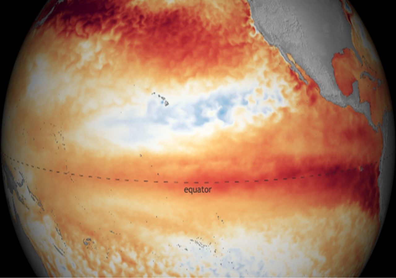 El Niño se manterá até o outono de 2024! Será que a seca no Norte e as