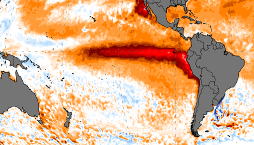 El Ni&ntilde;o apunta a un r&eacute;cord: NOAA da 75% de chances de un evento hist&oacute;rico este 2026