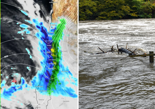 El Ni&ntilde;o y un r&iacute;o atmosf&eacute;rico categor&iacute;a 4: las claves del hist&oacute;rico temporal que golpe&oacute; a Chile