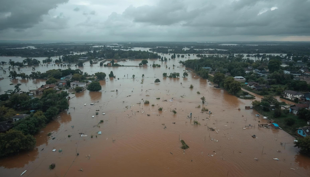 Las lluvias intensas pueden provocar anegamientos, crecidas repentinas y aumento de la turbidez en ríos, complicando la disponibilidad de agua potable.