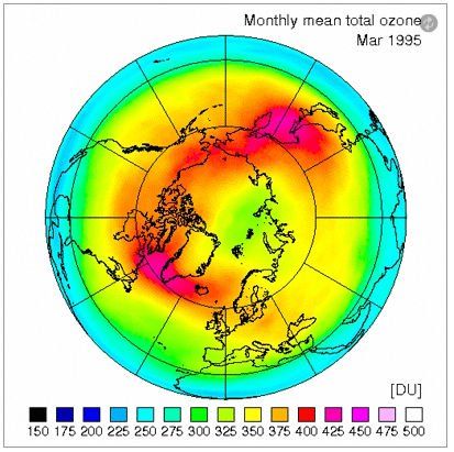 El Nivel De Ozono Alcanza Un Mínimo Histórico Sobre El ártico
