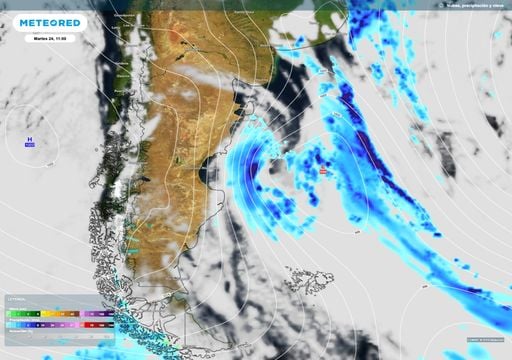 El norte de Patagonia rozar&aacute; los 35 &deg;C antes del cambio que enfr&iacute;a la regi&oacute;n con lluvias intensas en Santa Cruz