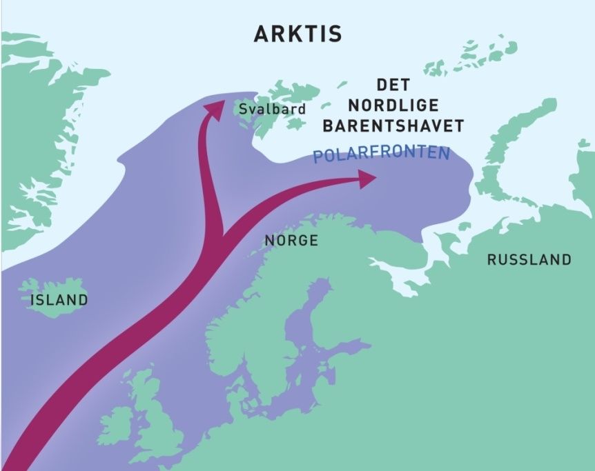 Cambio climático Ártico Atlántico