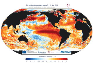 El oc&eacute;ano global rompe un nuevo r&eacute;cord de temperatura