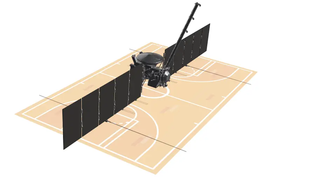 Europa Clipper es la nave espacial más grande que la NASA ha construido para una misión planetaria. Crédito: NASA/JPL-Caltech.