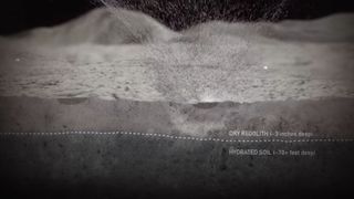 El origen del agua en la Luna