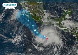 Nace la tormenta Trudy en la misma ruta del tren de ciclones anteriores y apunta a ser un huracán mayor