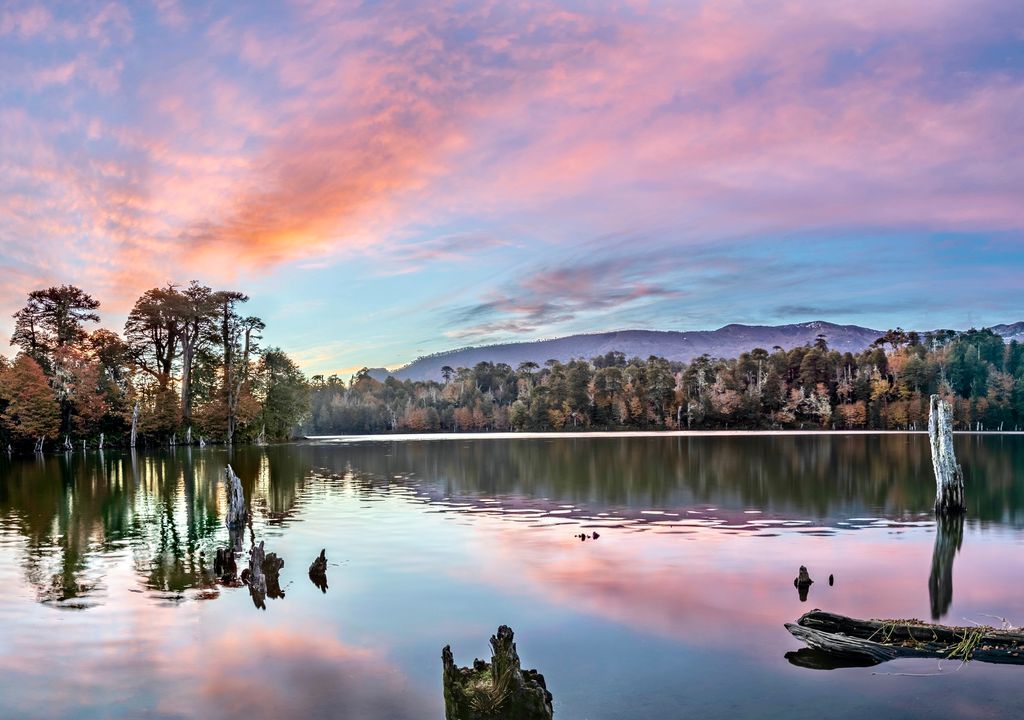 Laguna Captren, Región de la Araucanía. Laguna Captren, Región de la Araucanía.