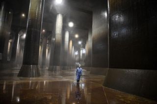 'Partenón' subterráneo: sistema que protege a Tokio de inundaciones