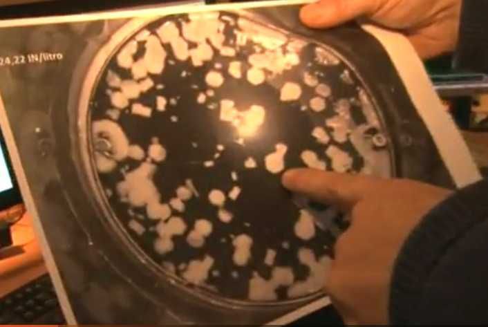 El Peligroso Análisis Del Interior De Las Nubes Cantidad de agua contenida en una porción de nube analizada en uno de los vuelos de prueba. Crédito: Universidad de León.