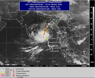 El peligroso ciclón tropical Fani afectará al noreste de la India