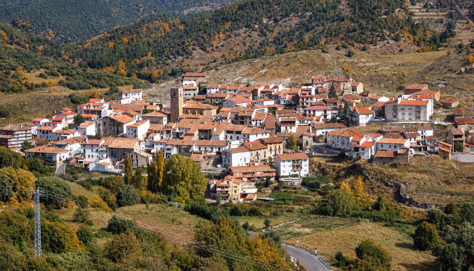 En octobre, Formiche Alto, dans la province espagnole de Teruel, devient la capitale des champignons.