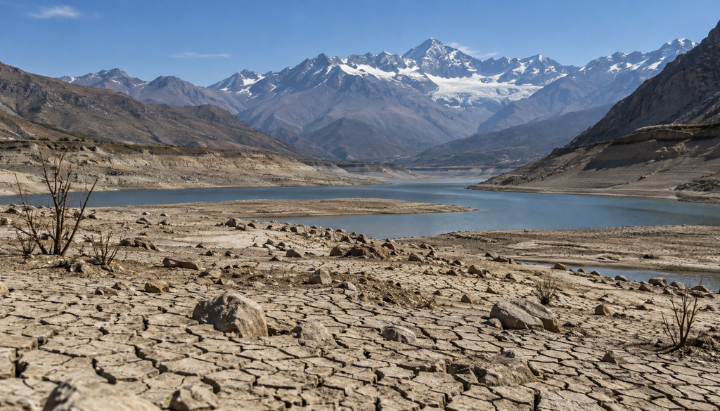 El descenso de las reservas de agua, el retroceso de los glaciares y los bajos niveles de ríos y acuíferos reflejan un escenario de déficit hídrico que también alcanza a Chile. Imagen de referencia. El descenso de las reservas de agua, el retroceso de los glaciares y los bajos niveles de ríos y acuíferos reflejan un escenario de déficit hídrico que también alcanza a Chile. Imagen de referencia.