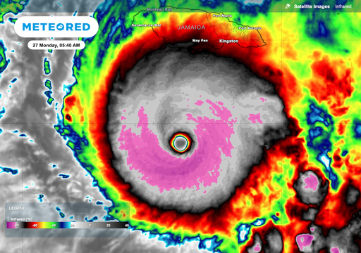 El poderoso huracán Melissa que se mueve en el Caribe ¿Qué lo esta haciendo histórico?