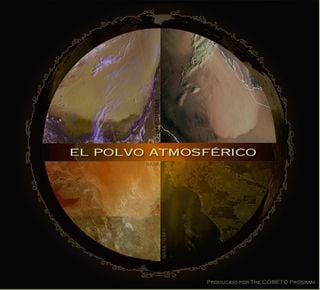 El polvo atmosférico
