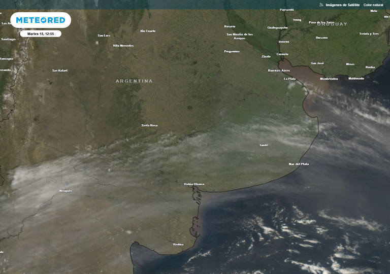 El polvo de la Patagonia llegó a Buenos Aires: ¿cómo se presentará el tiempo rumbo al próximo fin de semana largo?