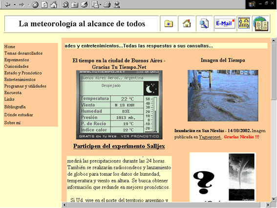 El Portal Del Mes: "la Meteorología Al Alcance De Todos"