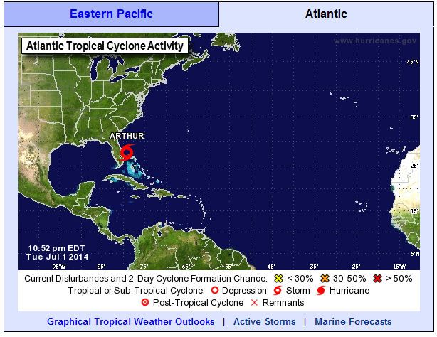 El Primer Ciclón Tropical De La Temporada 2014 En El Atlántico Norte