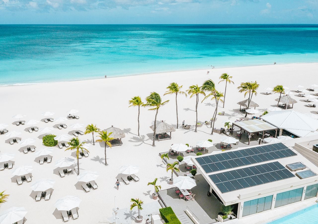 Aruba cuenta con el primer y único hotel del Caribe con Certificado en Carbono Neutral. Foto: Bucuti & Tara Beach Resort