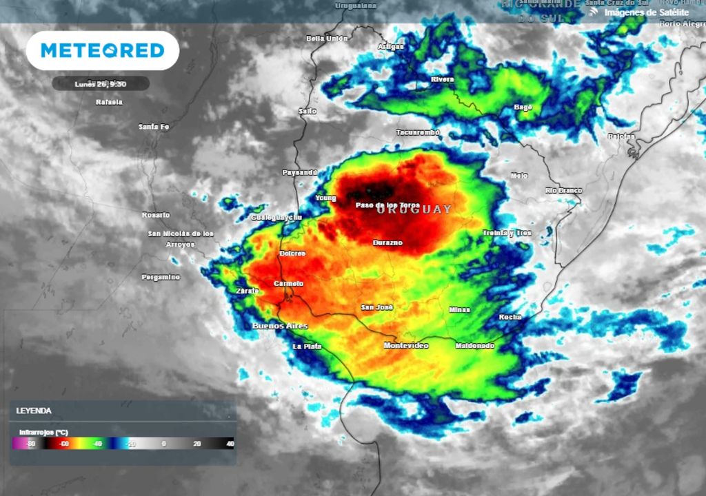 Alerta tormentas fuertes Argentina febrero pronóstico tiempo clima