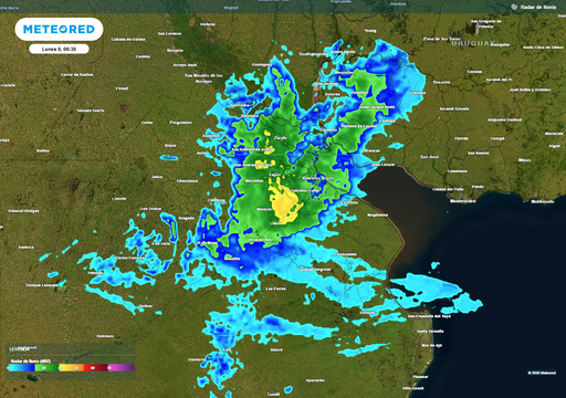 El pron&oacute;stico del tiempo en Buenos Aires: hasta qu&eacute; hora seguir&aacute; lloviendo este lunes 8 y c&oacute;mo seguir&aacute; la semana