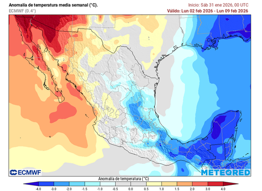 El pron&oacute;stico del tiempo hasta el domingo: d&iacute;as de fr&iacute;o con lluvias y heladas, pero el calor comenzar&aacute; a sentirse
