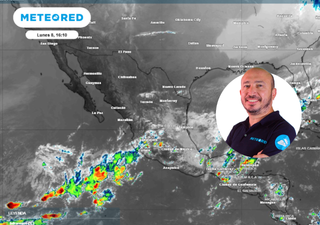 El pronóstico del tiempo hasta el viernes es: lluvias intensas y un evento de "Norte" por sistema frontal