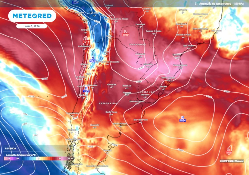 Calor Argentina incendios fuego Córdoba clima alerta tiempo