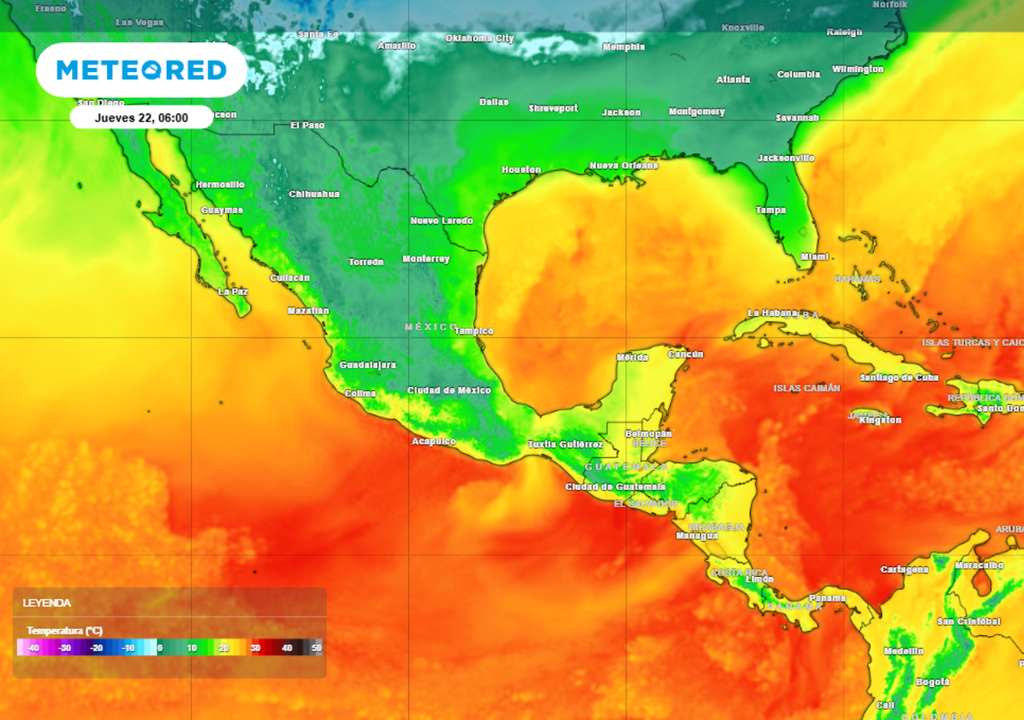 Podrían presentarse temperaturas de hasta 10 °C bajo cero en México.