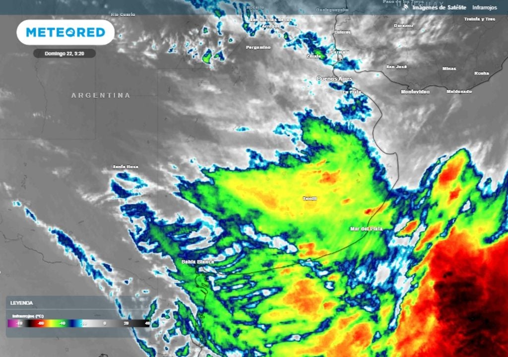 tiempo alerta pronóstico tormentas fuertes Argentina Buenos Aires septiembre primavera