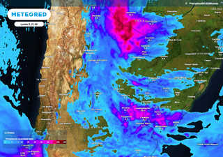El pronóstico en Argentina: estable algunos días, pero vuelven las lluvias entre el jueves y el sábado