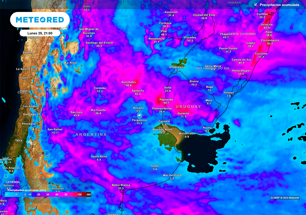 Lluvias, Tormentas, Buenos Aires, Santa Fe, Argentina