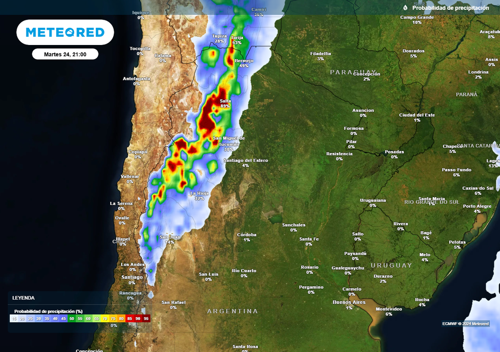 Lluvia, Tormenta, Nochebuena, Navidad, Pronostico, Argentina