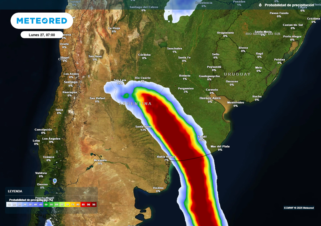 Lluvias, Tormentas, Alerta, La Pampa, Buenos Aires, Argentina