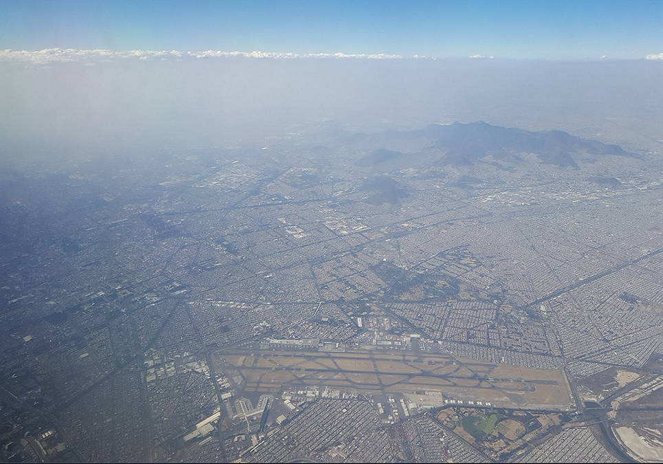 Fotografía aérea de la Ciudad de México. Foto: @marcomorales83 Fotografía aérea de la Ciudad de México. Foto: @marcomorales83