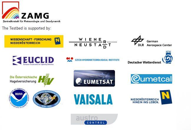 Instituciones que patrocinan y apoyan al Testbed 2012. Fuente: ESSL