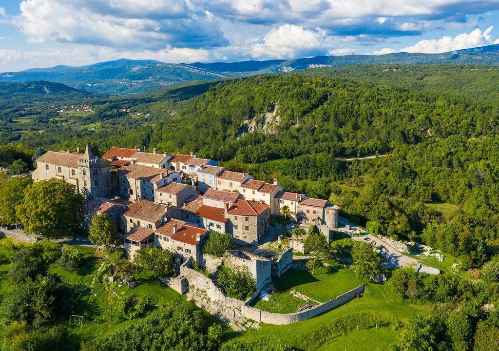 La villa de Hum, en Croacia