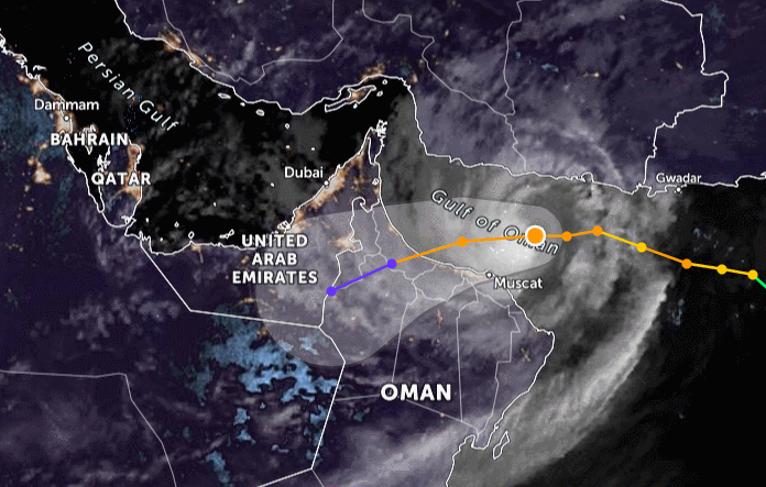 El rarísimo y adverso ciclón tropical Shaheen puede hacer historia