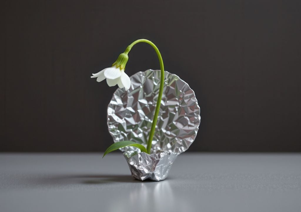 Plantas Además de reflejar luz, puede reducir la evaporación y mantener la humedad del sustrato por más tiempo.