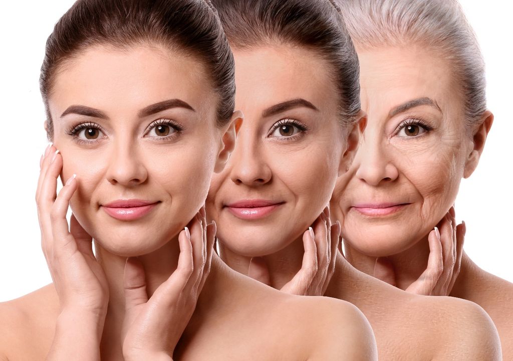 Saludo, envejecimiento